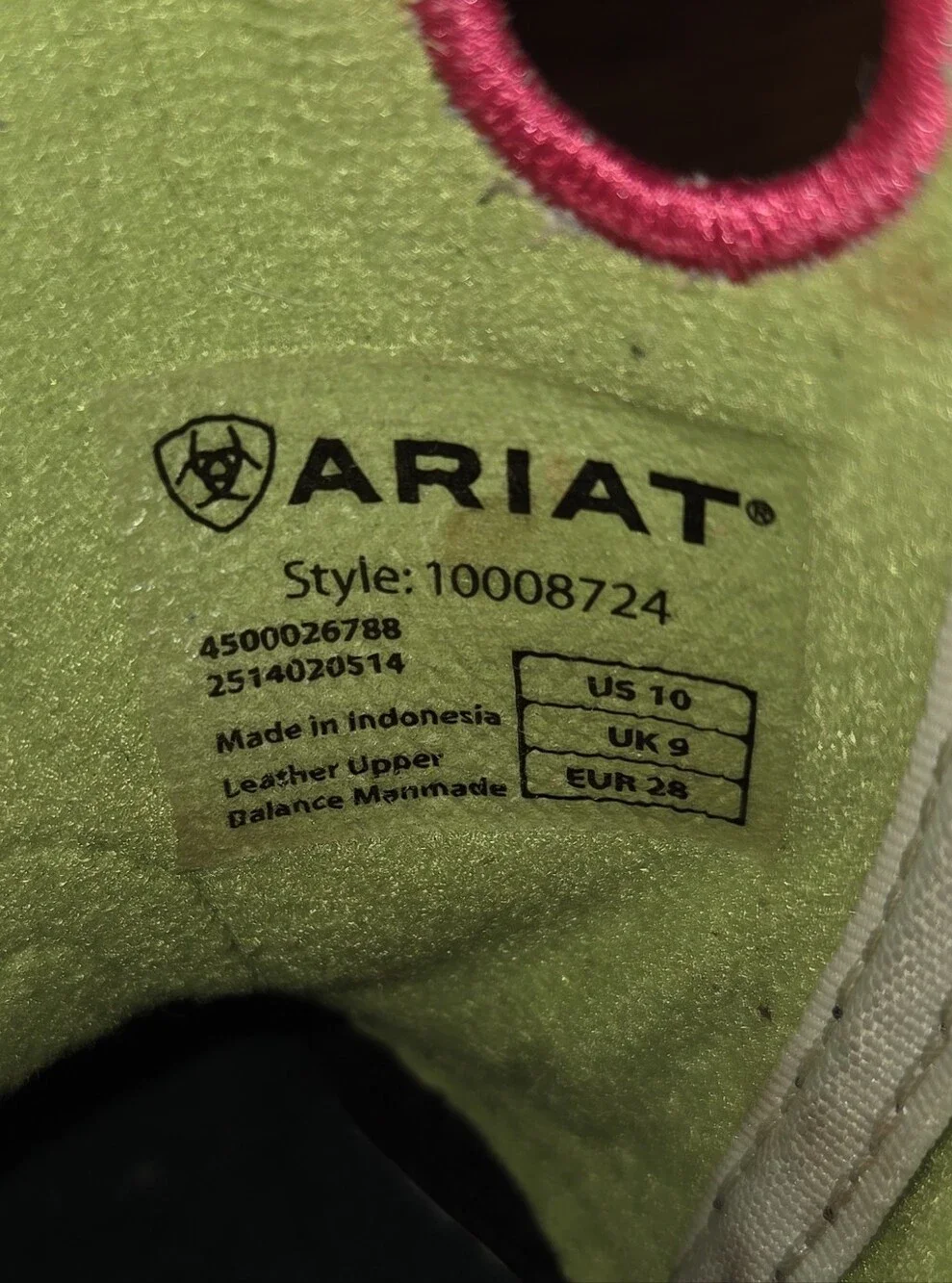 Ariat Toddler Camo Boots..10